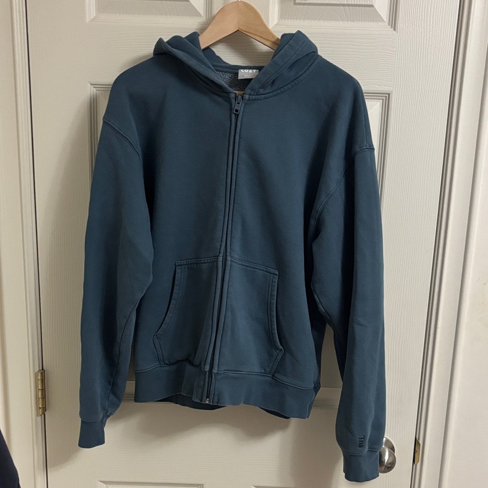 Aritzia TNA Cozy Fleece Perfect Zip Hoodie